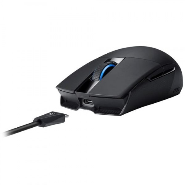 ASUS Bežični gejmerski miš ROG Strix Impact II Wireless (Crna) 90MP01P0 BMUA00 - Image 4