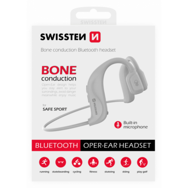 SWISSTEN Bluetooth Slušalice  Bone (Bela)