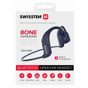 SWISSTEN Bluetooth Slušalice Bone (Plava)