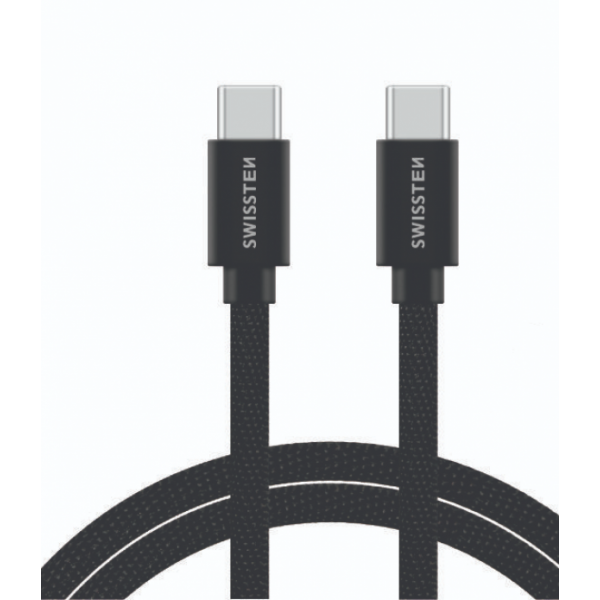 SWISSTEN USB cable Type C na Type C  2m  (Crna) - Image 2