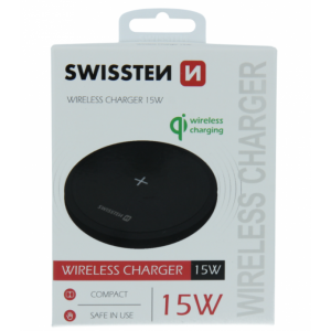 SWISSTEN WiFi Punjac 15W fast (Crna)