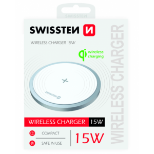 SWISSTEN WiFi Punjac 15W fast (Bela)