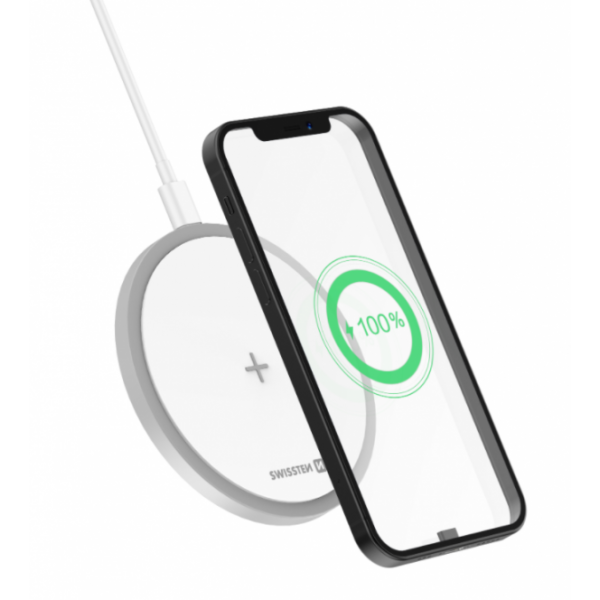 SWISSTEN WiFi Punjac 15W fast (Bela) - Image 2