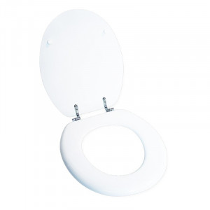 Daska za WC šolju medijapan bela