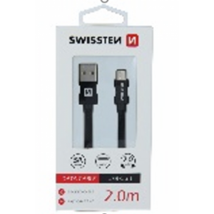SWISSTEN USB na USB-C kabl 2.0 m  (Crna)