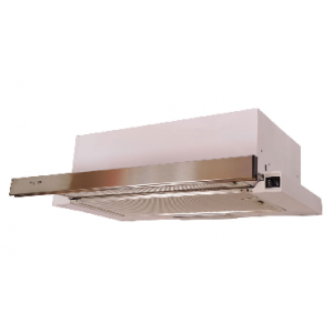 DAVOLINE Aspirator TELESCOPIC HOOD 050 WHITE - INOX