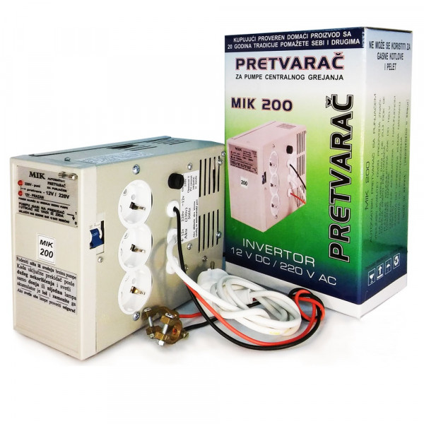 MIK 200 Pretvarač napona 12V-220V bez baterije - Image 2