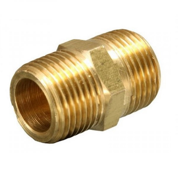 LEVIOR Adapter pneumatski - dupla nipla 1/4"-1/4"