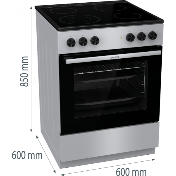 GORENJE šporet GEC6A41SC staklokeramički - Image 8
