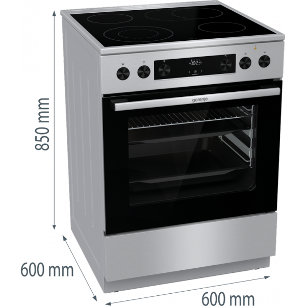 GORENJE šporet GECS6C70XPA staklokeramički - Image 8