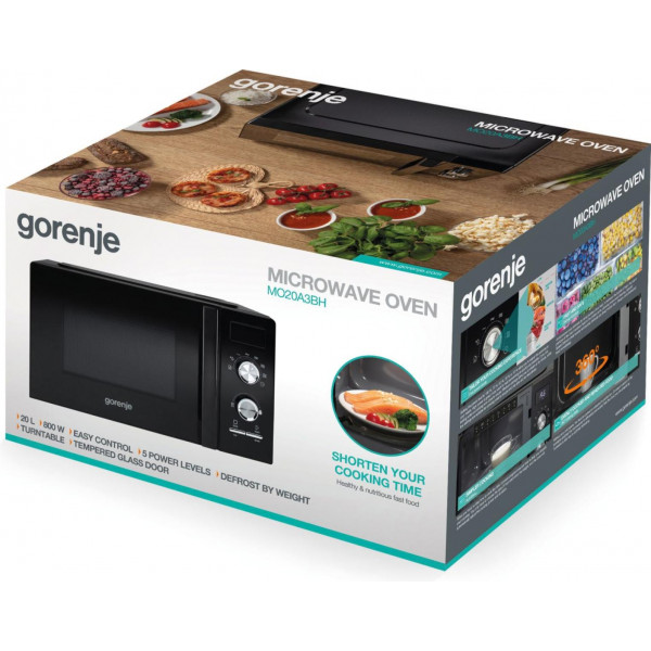 GORENJE  Mikrotalasna MO20A3BH crna - Image 6
