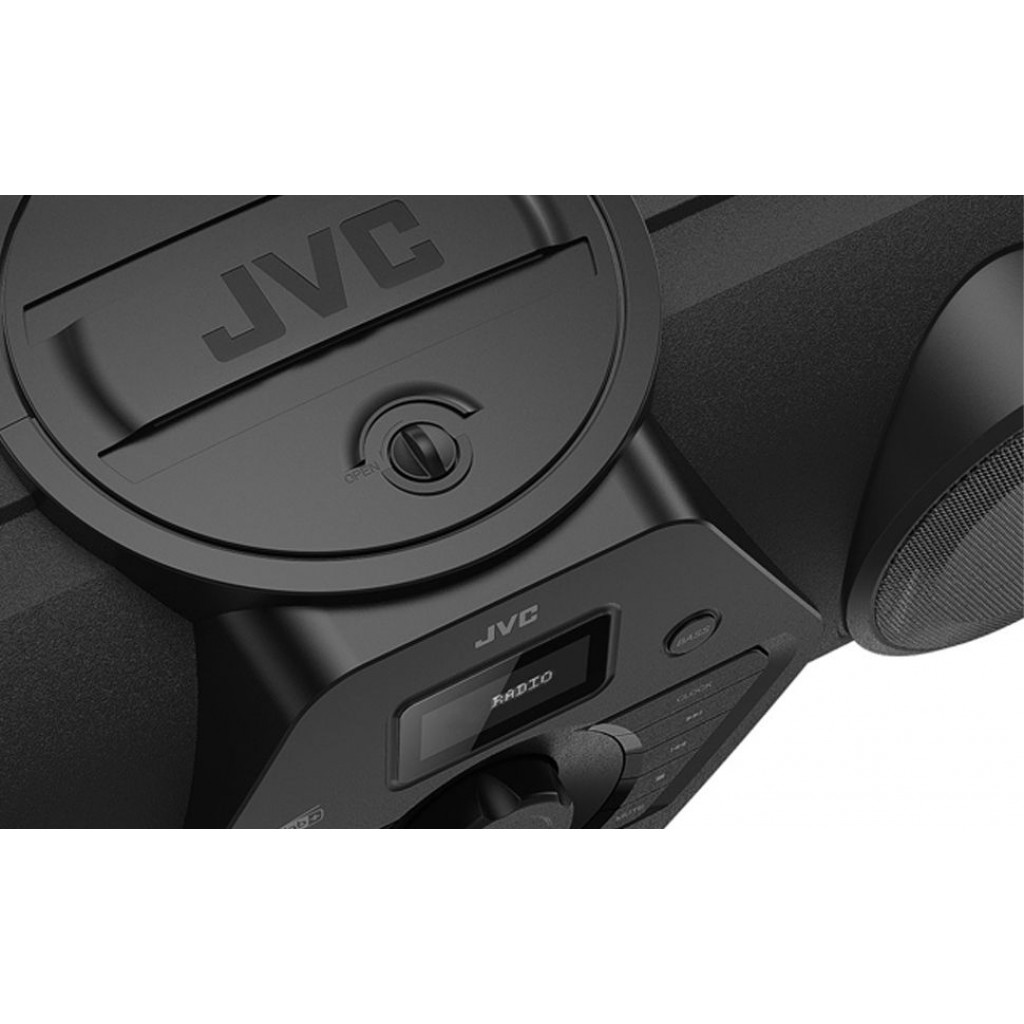 JVC RVNB200BTBP BoomBlaster CD USB i Bluetooth TEHNOPROMETST