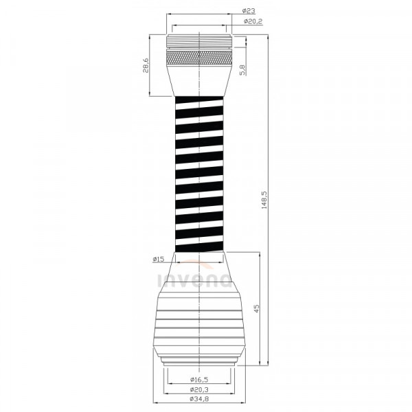 Nastavak – tušić 14,8 cm - Image 2