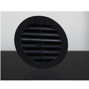 TEXO Ventilaciona plastična rešetka f-100mm crna