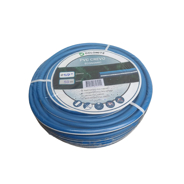 PVC crevo ECONOMIC plavo 1/2" Dolomite 50 m