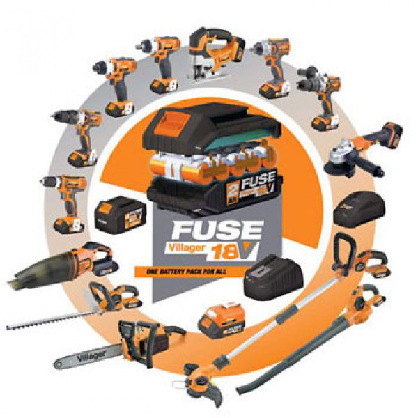 VILLAGER FUSE VLP 5020 Akumulatorska brushless bušilica - Image 2