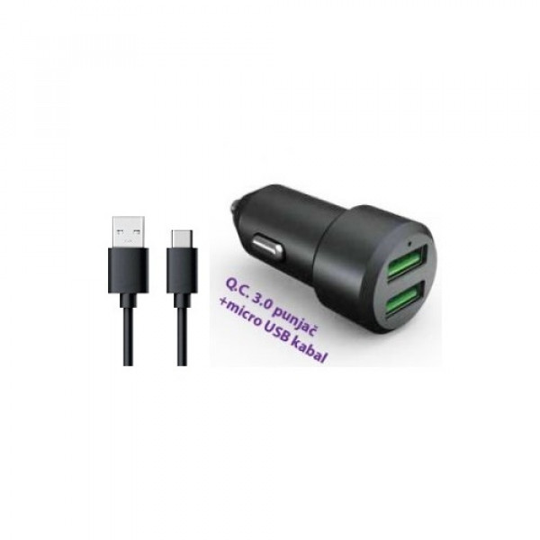 XPLORE XP245 USB brzi punjač + USB TypeC - Image 2