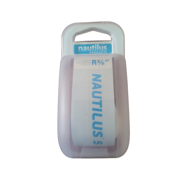 NAUTILUS Virbla 3/8" sa plastičnim rukohvatom crvena - Image 3