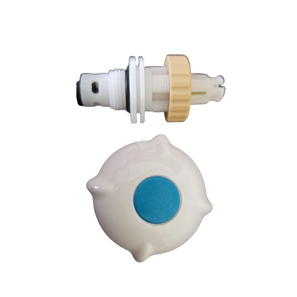 NAUTILUS Virbla 3/8" sa plastičnim rukohvatom plava