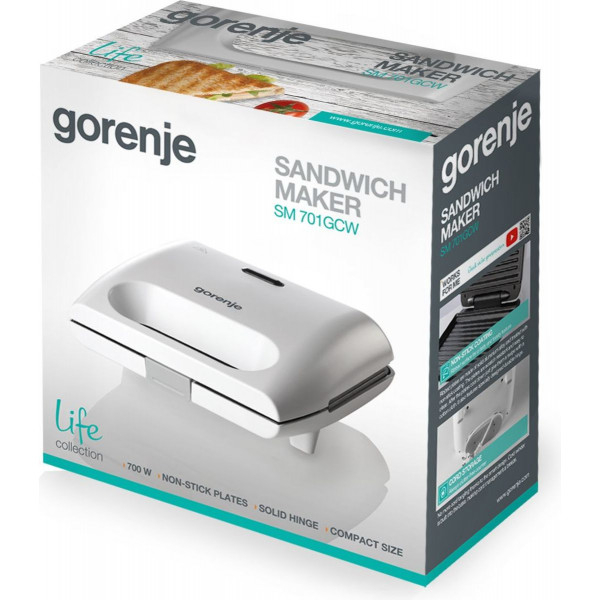 GORENJE Mini gril SM701GCW - Image 3
