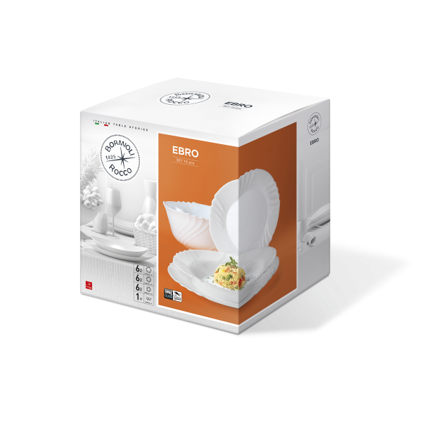 BORMIOLI ROCCO Set tanjira Ebro 19/1 402404 beli