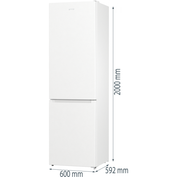 GORENJE Kombinovani frižider NRK6202EW4 - Image 11