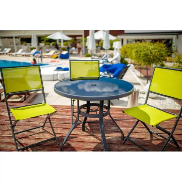 Green Bay Baštenski sto 80 cm – okrugli Como - Image 2