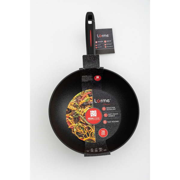 LORME Megastone Tiganj Wok 28cm