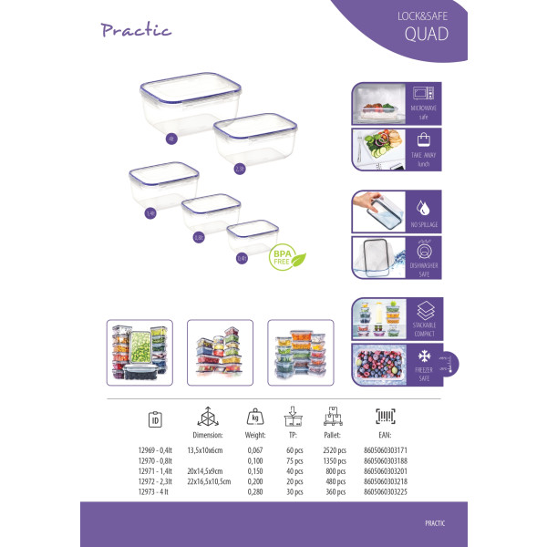 PRACTIC-LOCK&SAFE QUAD BOX 1,4l - Image 2