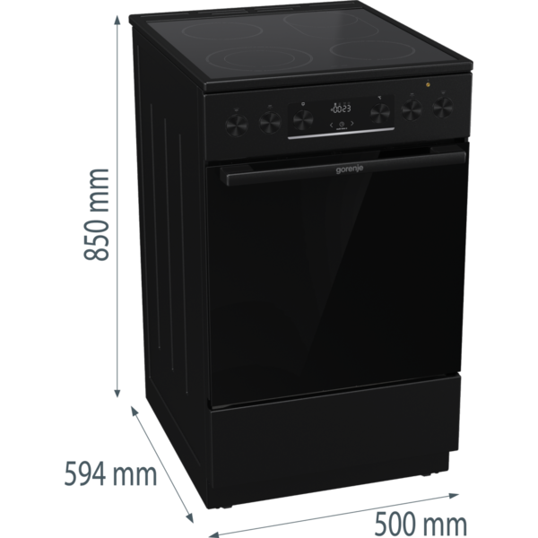 GORENJE šporet GECS5C70BPA staklokeramički - Image 13