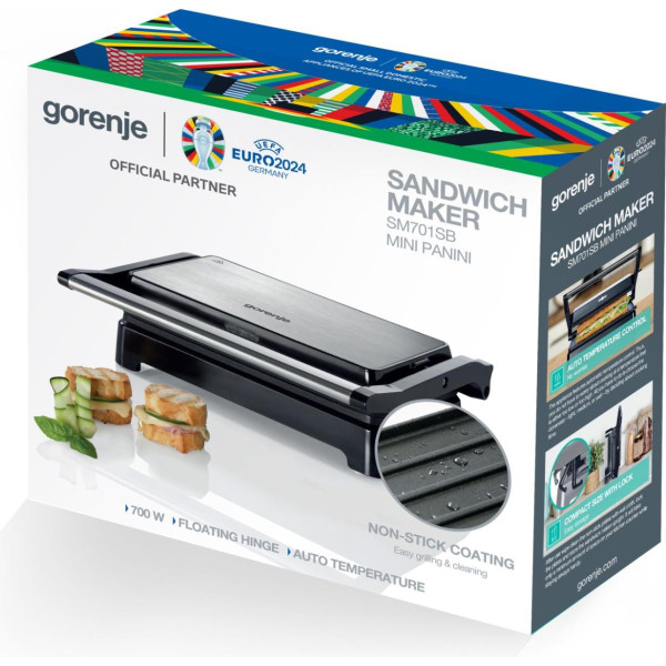 GORENJE SM701SB Aparat za sendviče - Image 3