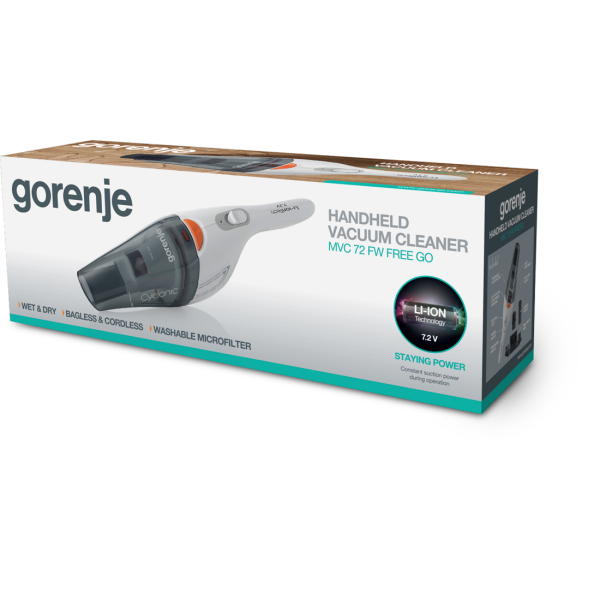 GORENJE Ručni usisivač MVC72FW - Image 7