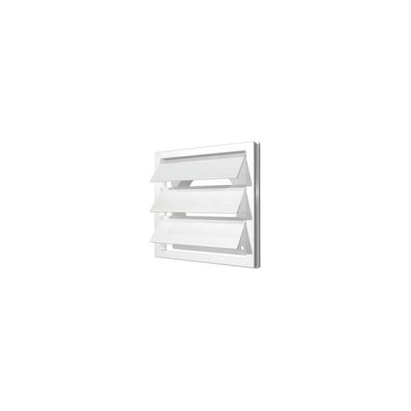 Ventilaciona rešetka gravitaciona PVC f-100mm 150x150mm siva - Image 5