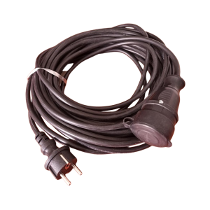 Produžni kabl sa šuko utičnicom 3x1.5mm crni 15m