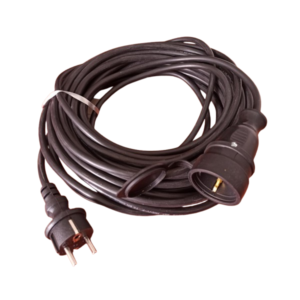 Produžni kabl sa šuko utičnicom 3x1.5mm crni 15m - Image 2