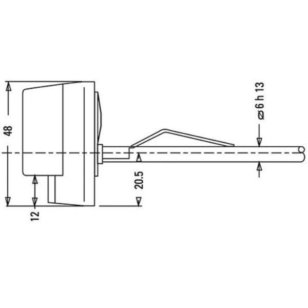Termostat štapni COTHERM TUS198 (zamena za DT 127) - Image 5