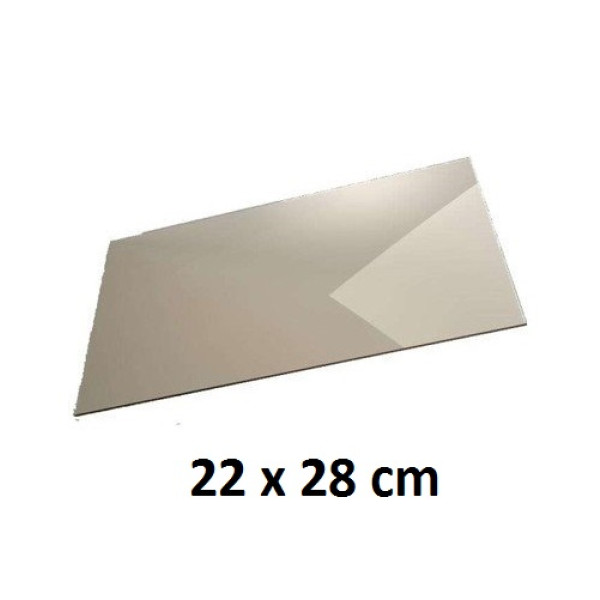ROBAX Vatrostalno staklo za peći na drva Alfa 22x28 cm