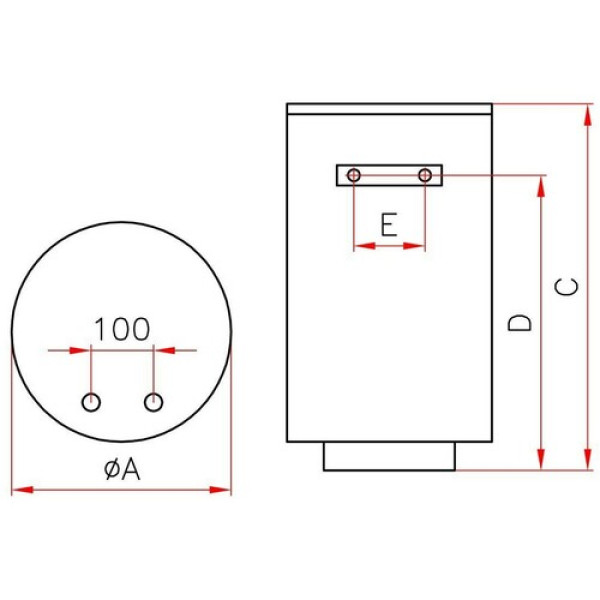 KONCAR Bojler EGV50C2RA 50 litara - Image 2