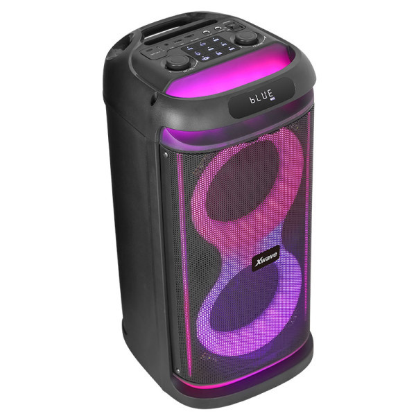 XWAVE Party 6022 Bluetooth zvučnik TWS/40W/FM/USB/TF/AUX/LED color - Image 4