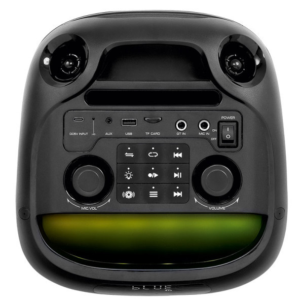 XWAVE Party 6022 Bluetooth zvučnik TWS/40W/FM/USB/TF/AUX/LED color - Image 7