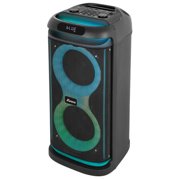 XWAVE Party 6022 Bluetooth zvučnik TWS/40W/FM/USB/TF/AUX/LED color - Image 2