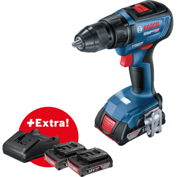 BOSCH GSR 18V-50 Akumulatorska bušilica - odvrtač 3x2.0Ah 06019H5005