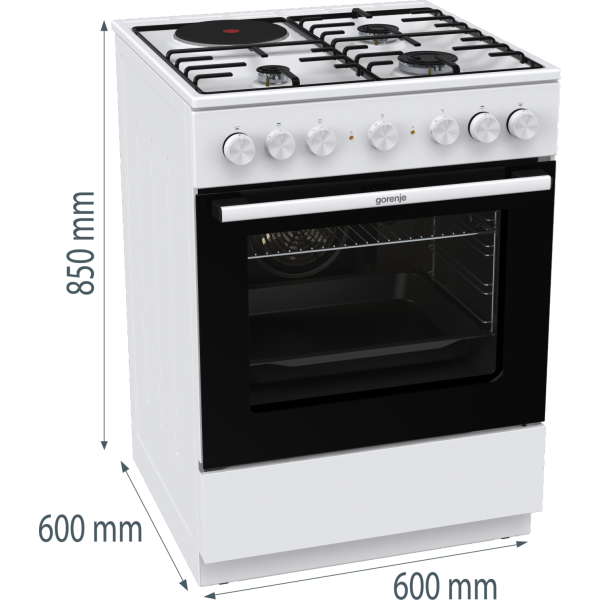 GORENJE šporet GK6B42WD Kombinovani - Image 6
