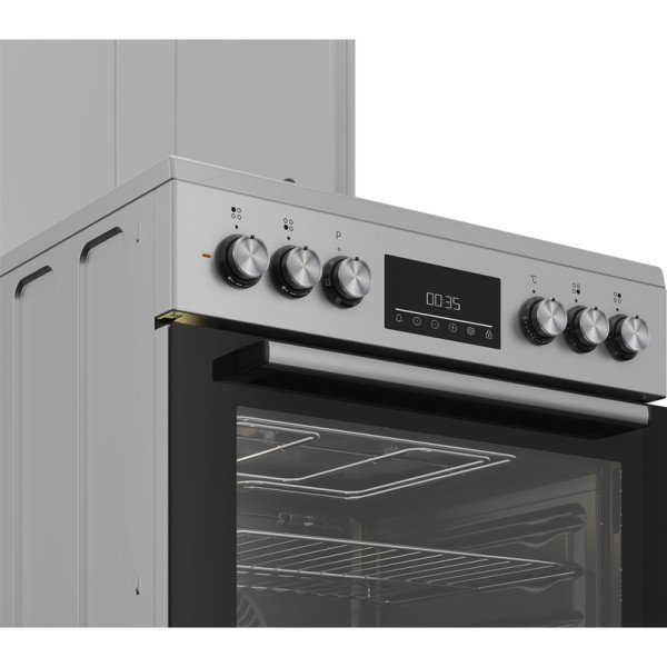 BEKO šporet FBE 64320 SDN Kombinovani srebrni - Image 5