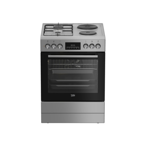 BEKO šporet FBE 64320 SDN Kombinovani srebrni - Image 3