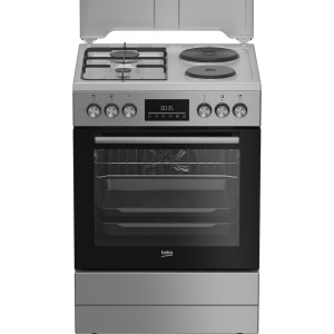 BEKO šporet FBE 64320 SDN Kombinovani srebrni