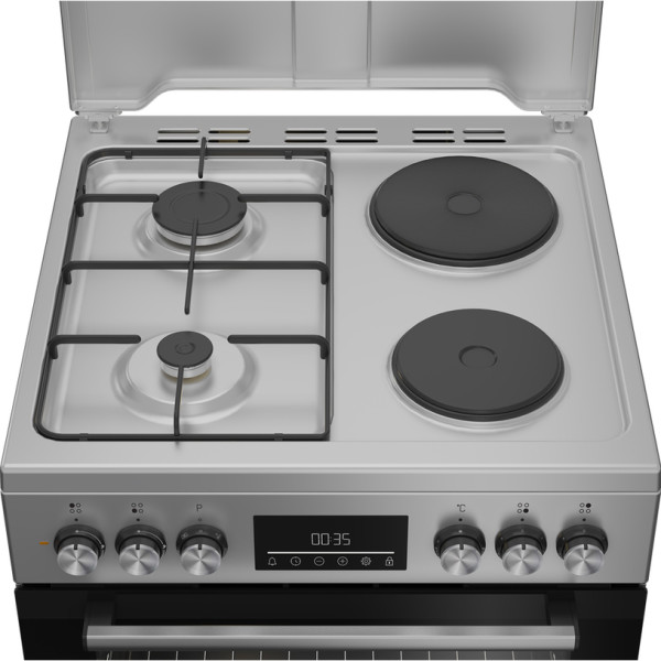 BEKO šporet FBE 64320 SDN Kombinovani srebrni - Image 2