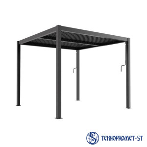 GREEN BAY Pergola aluminijumska 3 x 4 (A + B+ C + D)