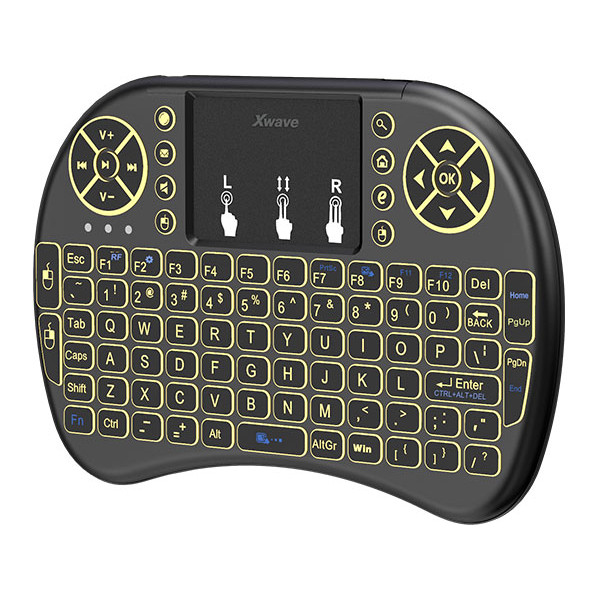 XWAVE i8 bežična mini tastatura za Smart TV,Android TV, Box,PC,PS3,Xbox - Image 7