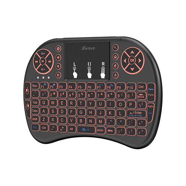 XWAVE i8 bežična mini tastatura za Smart TV,Android TV, Box,PC,PS3,Xbox - Image 8